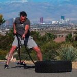 Outdoor training session at an adult weight loss camp in Henderson, Nevada