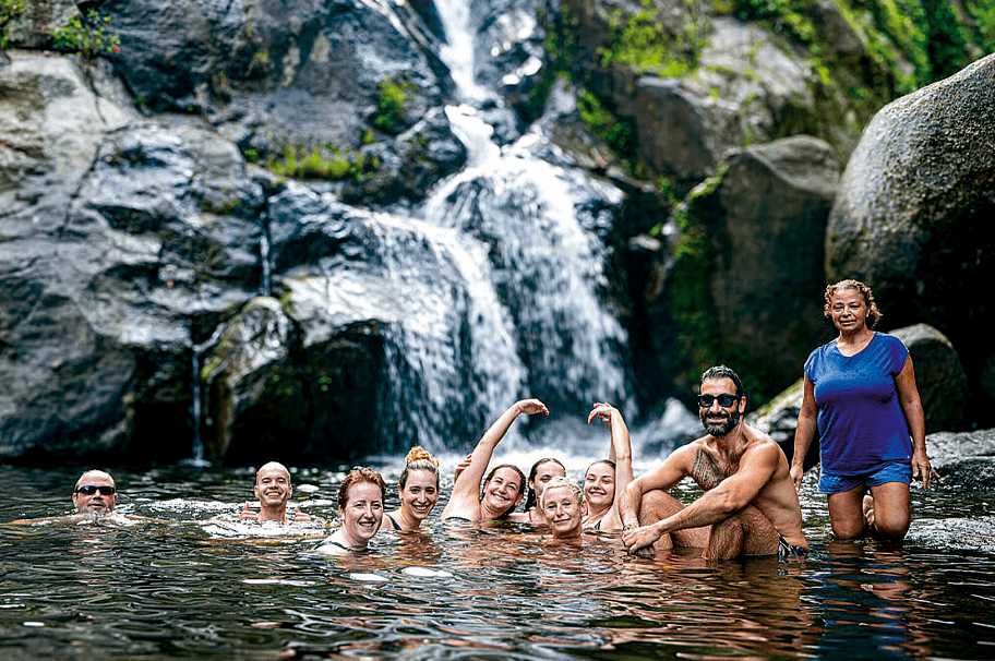 Healthy meals supporting a 29-day holistic fitness retreat in Koh Samui, Thailand