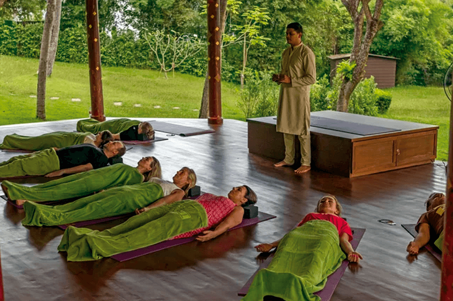 : Spa pool area at a wellness retreat in Phuket