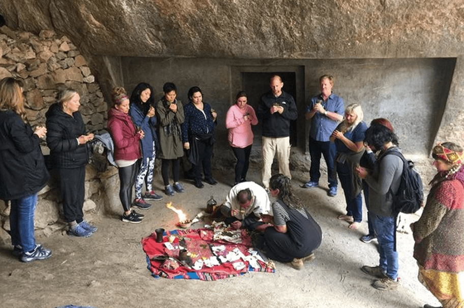 Inca medicine and shamanic ceremony journey in Cusco Peru.