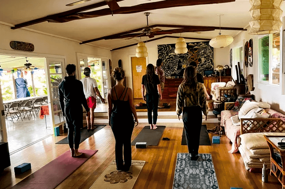 Personal wellness retreat in Hawaii with nature views