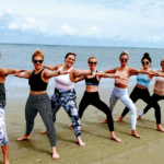 Women’s yoga retreat in Tybee Island near the beach