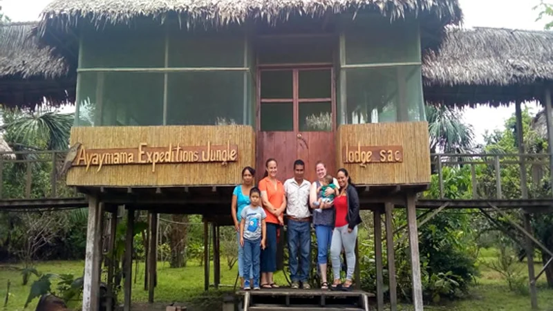 Pacaya-Samiria National Reserve wildlife and jungle scenery near Iquitos, Peru